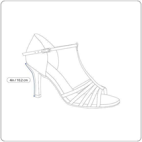 Giorgio Women’s Argento & Antracite Strappy Stiletto Heel Sandals Sz 8 US - Picture 14 of 14